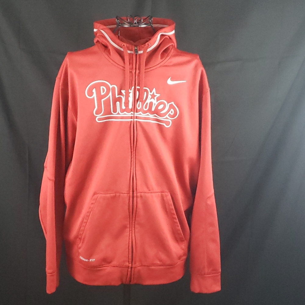 Men's Nike Philadelphia Phillies Zip-up Hoodie